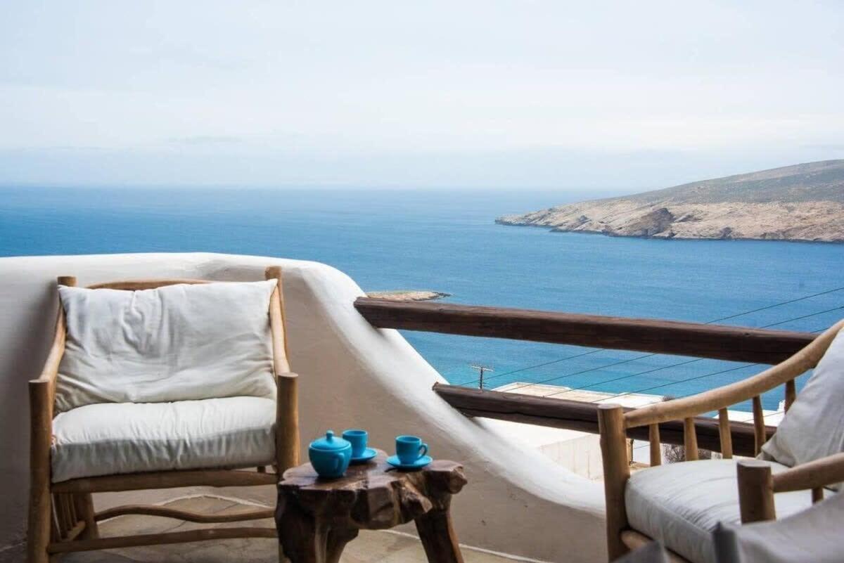 Apartment With Amazing Balcony View Of Mykonos